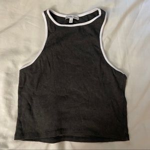 Grey halter tank